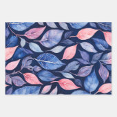 ボタカラフルニカルアートラッピング紙シート ラッピングペーパーシート (正面3)