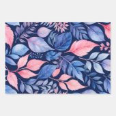 ボタカラフルニカルアートラッピング紙シート ラッピングペーパーシート (正面2)