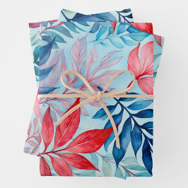 ボタカラフルニカルアートラッピング紙シート ラッピングペーパーシート