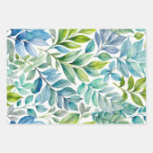 ボタカラフルニカルアートラッピング紙シート ラッピングペーパーシート (正面)