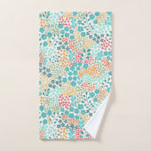 ボタカラフルニカルバスタオルセット バスタオルセット (ハンドタオル)