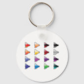 ボタカラフルンのアイコン キーホルダー (正面)