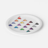 ボタカラフルンのアイコン ペーパープレート (アングル)