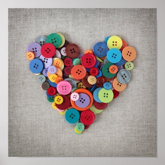 ボタカラフルンハート ポスター (正面)