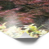 ボタカラフル日本のニカルガーデン フォトプリント            (角)