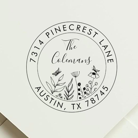 ボタスタイリッシュニカルリターンファミリーアドレス セルフインキングスタンプ