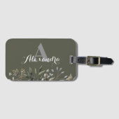 ボタスタイリッシュモノグラムのニカルラゲージタグ ラゲッジタグ (正面横)