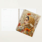 ボタニお洒落カルイラストレーションレディ&フラワー プランナー手帳 (ディスプレー)