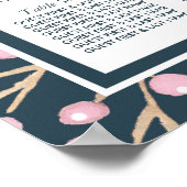 ボタニお洒落カルベ結婚リー座席表 ポスター (角)