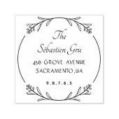 ボタニはっきりしたカルリース セルフインキングスタンプ (デザイン)