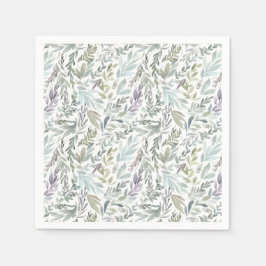 ボタニエレガントカルウォーター色 スタンダードカクテルナプキン