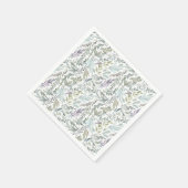 ボタニエレガントカルウォーター色 スタンダードカクテルナプキン (角)