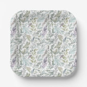 ボタニエレガントカルウォーター色 ペーパープレート (正面)