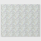 ボタニエレガントカルウォーター色 ラッピングペーパー (フラット)