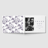 ボタニエレガントカルフローラフォト結婚ズ ゲストブック (全面)