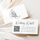 ボタニエレガントカルムーン&スター結婚ズWebサイト エンクロージャーカード