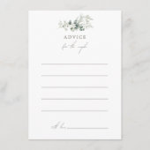 ボタニエレガントカル結婚アドバイスカード アドバイスカード (正面)