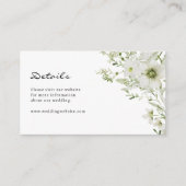 ボタニエレガントカル結婚エンクロージャカード エンクロージャーカード (正面)