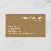 ボタニエレガントーのグ離れラフト 名刺 (裏面)