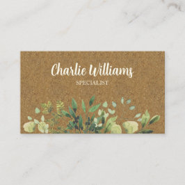 ボタニエレガントーのグ離れラフト 名刺