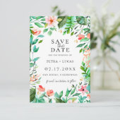 ボタニカルアイランドコーラルフローラ保存日 案内状 (スタンド正面)