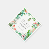 ボタニカルアイランドパイナップル スタンダードカクテルナプキン (角)