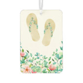 ボタニカルアイランドビーチサンダル カーエアーフレッシュナー (裏面)