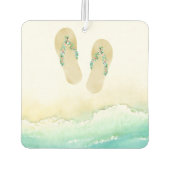 ボタニカルアイランドビーチサンダル カーエアーフレッシュナー (裏面)