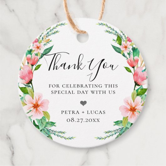 ボタニカルアイランドフローラリース フェイバータグ (正面)