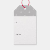 ボタニカルアッドノールホリデーギフトラベル ギフトタグ (裏面)