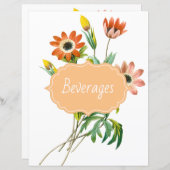 ボタニカルアネモンレシピディバイダー (正面/裏面)