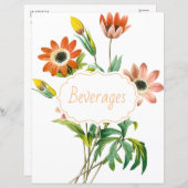 ボタニカルアネモンレシピディバイダー/インデックス (正面/裏面)