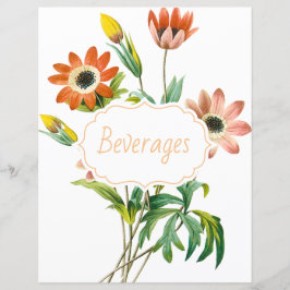 ボタニカルアネモンレシピディバイダー/インデックス