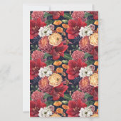 ボタニカルアマリリスとメムスの生活お祝い (裏面)