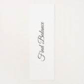 ボタニカルアルファベット ヨガマット (裏面)