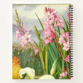 ボタニカルアート：美しいの沼 ノートブック (裏面)