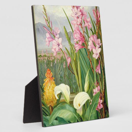 ボタニカルアート：美しいの沼 フォトプラーク (側面)