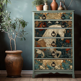 ボタニカルアールヌーボーユニコーン 薄葉紙