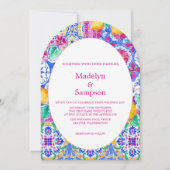 ボタニカルイエローレモン庭園の結婚式招待状 招待状 (正面)