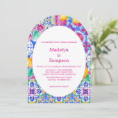 ボタニカルイエローレモン庭園の結婚式招待状 招待状 (スタンド正面)