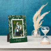 ボタニカルイーゼルバックフラムレスフォトホルダー フォトプラーク (側面)