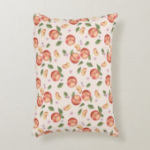 ボタニカルウォーターの桃&花 アクセントクッション (正面(垂直))