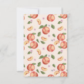 ボタニカルウォーターの桃&花 サンキューカード (裏面)