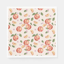 ボタニカルウォーターの桃&花 スタンダードランチョンナプキン