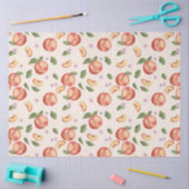 ボタニカルウォーターの桃&花 薄葉紙 (クラフト)