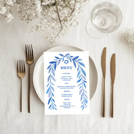 ボタニカルウォーターカラーユダヤイベントバーバルミツワー メニュー