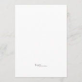 ボタニカルウォーターブライダルシャワー「年齢を推測」 プログラム (裏面)