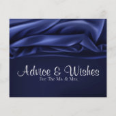 ボタニカルウォーター結婚カラーアドバイスウィッシュカード (裏面)