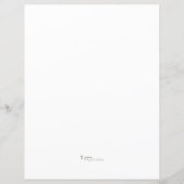 ボタニカルウォーター色ブライダルシャワービンゴ (裏面)