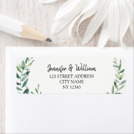 ボタニカルウォーター葉カラーオリーブ結婚ズ ラベル